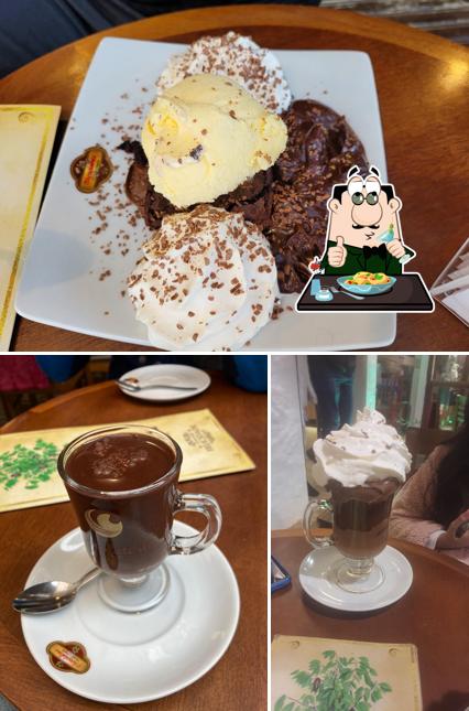 Mousse de chocolate em Chocolateria Monte Verde