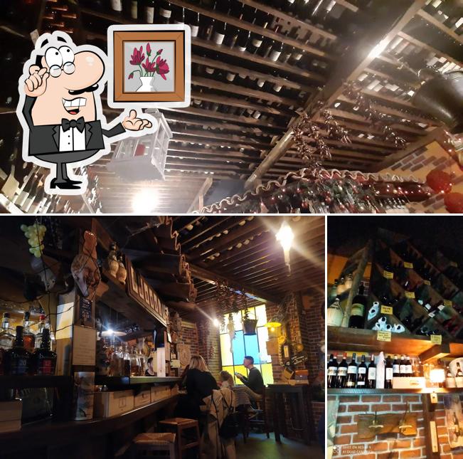 Dai un'occhiata agli interni di OSTERIA EnoDiVinus Prosciutteria