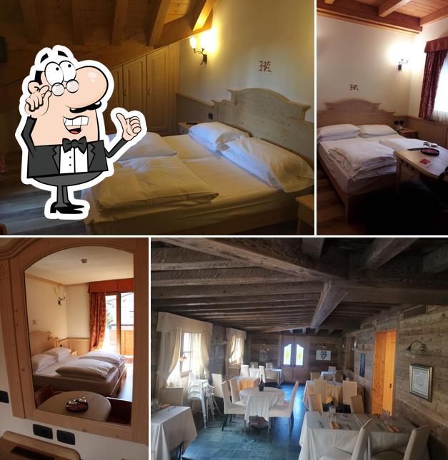 Gli interni di Albergo "Arisch"