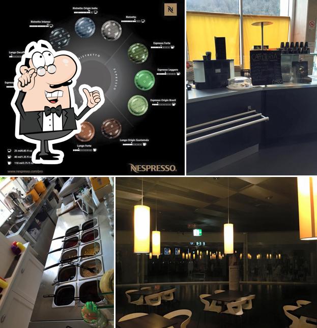 Gli interni di Cafè Espace Moda