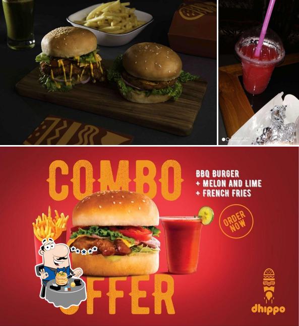 Among different things one can find food and beverage at Dhippo