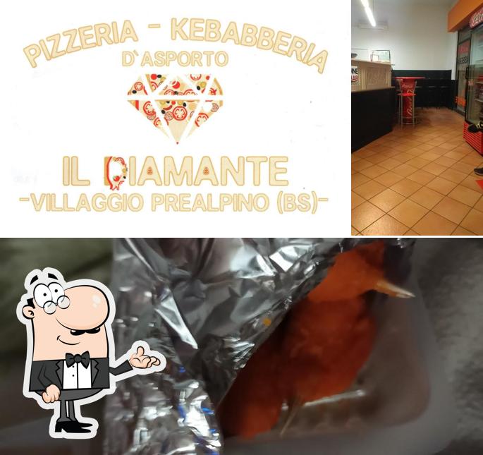 Gli interni di Il Diamante