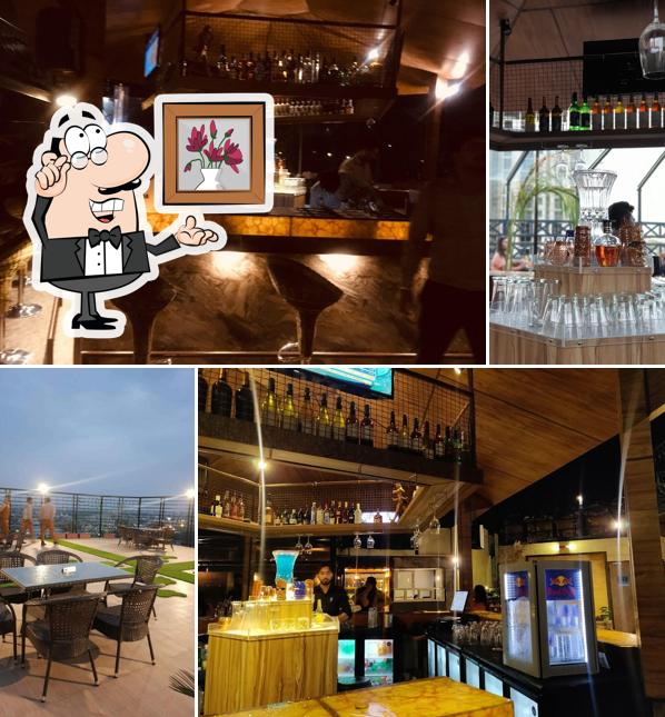Check out how Zarza Club and Terrace Jaipur looks inside