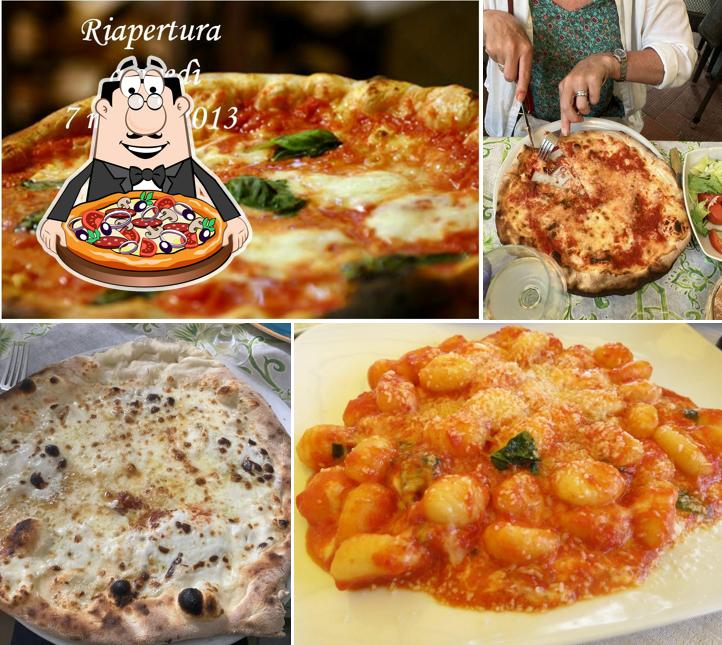 Ordina tra le molte varianti di pizza