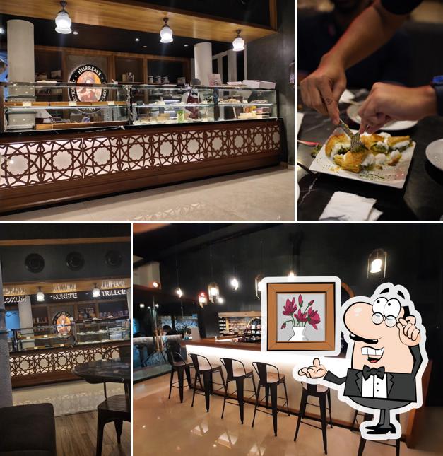 The interior of Hurrem's Baklava & Confectionery