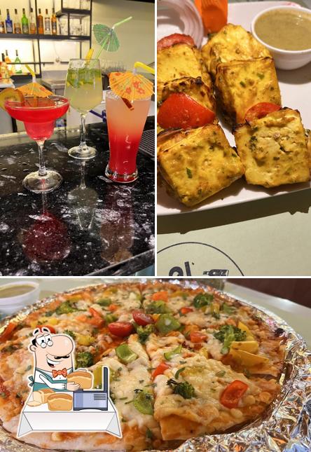 Garlic bread at Barish Luxe
