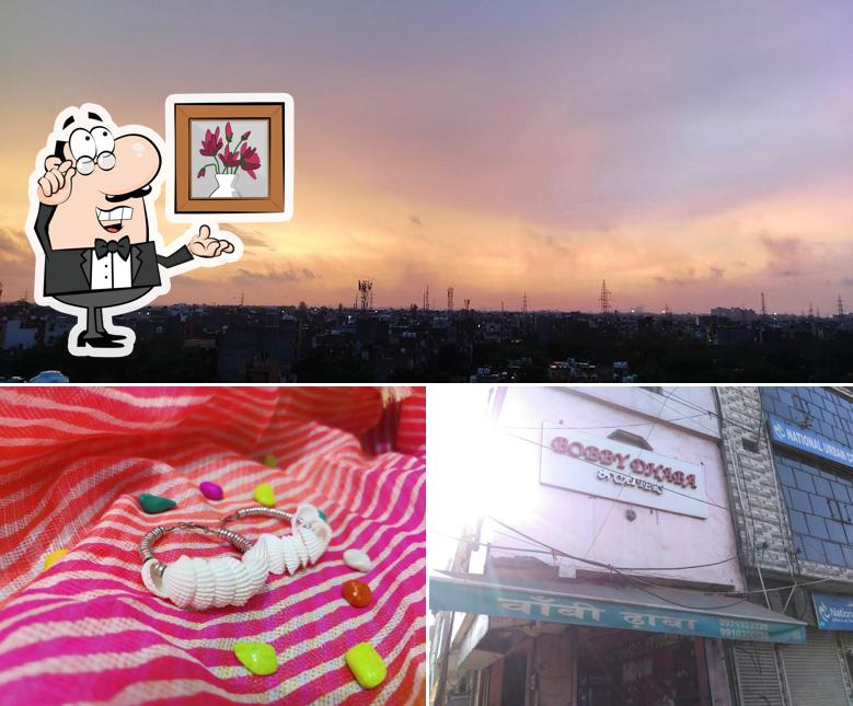 This is the photo displaying interior and exterior at Bobby Dhabha