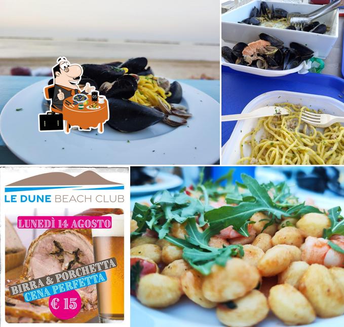 Cozze al Le Dune Beach Bar