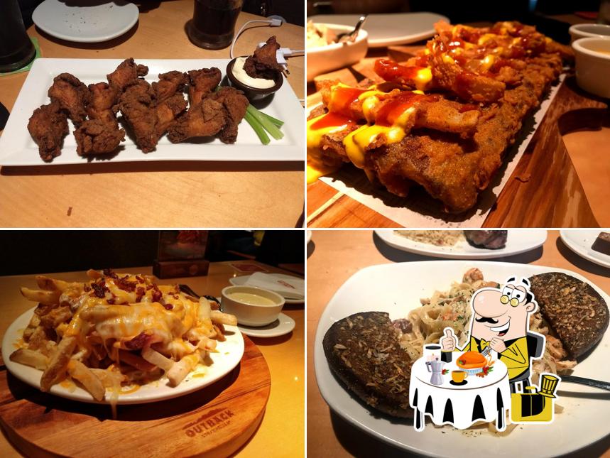 Comida em Outback Steakhouse