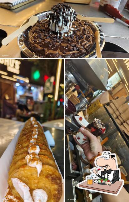 Food at The Twister And Waffle