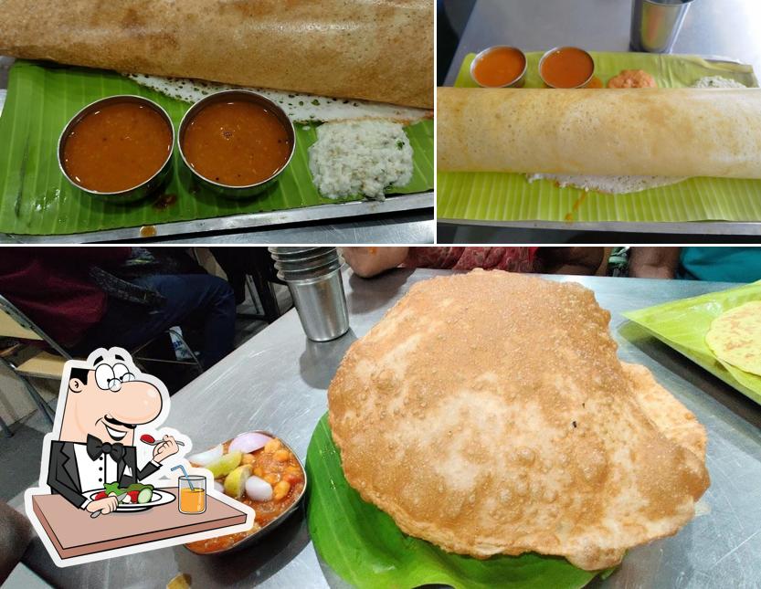 Masala dosa at Welcome Hotel