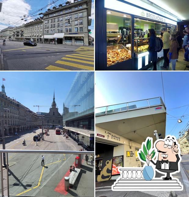 Gli esterni di Brezelkönig Bahnhof Bern, Ausgang Bollwerk