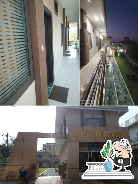 Take a look at the outside area of Hotel Geetanjali