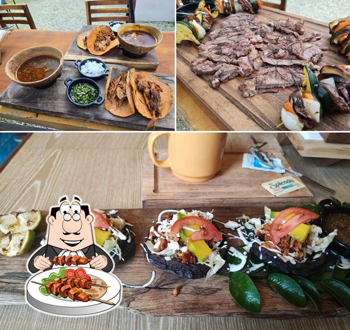 Food at Casona Ciruelo