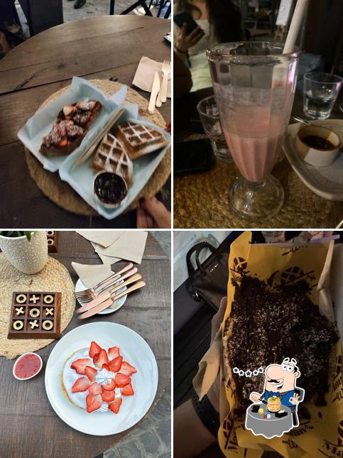 Meals at Manny's Waffles