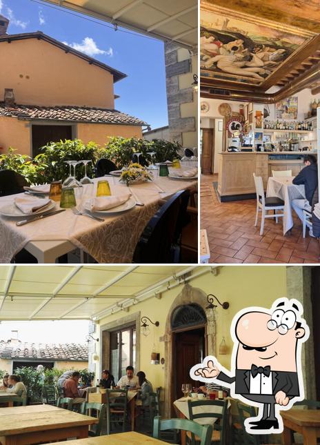 Dai un'occhiata agli interni di Antica Trattoria la Torre