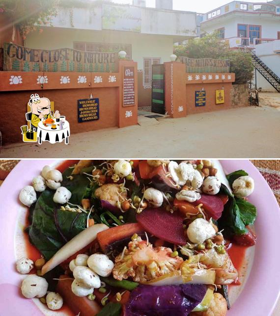 Food at Cafe Nature's Blessing