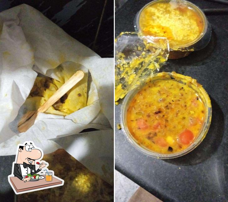 Food at Gyan Vaishno Bhojanalaya