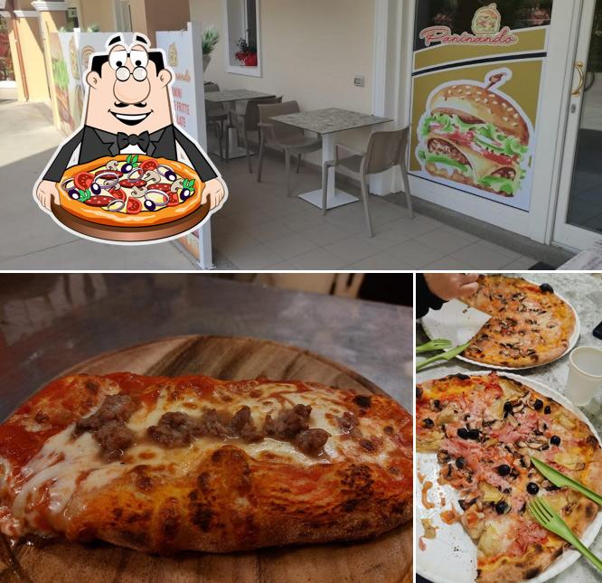 A Pizzettando e Paninando, puoi assaggiare una bella pizza