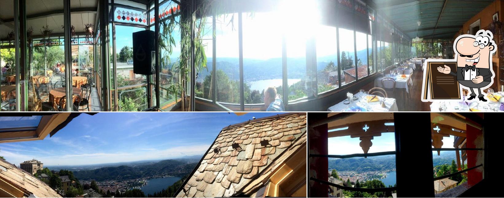 Goditi la vista dall'area esterna di Bellavista Boutique Hotel e Ristorante