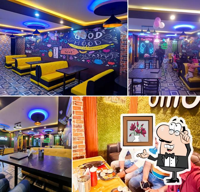 The interior of Momomia Gaya
