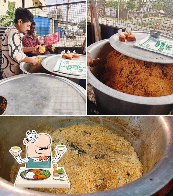 Food at Moongil Biriyani