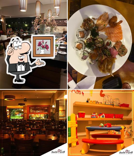 Veja imagens do interior do Sushi & Grill