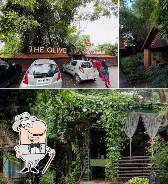 Check out how The Olive Restaurant looks outside