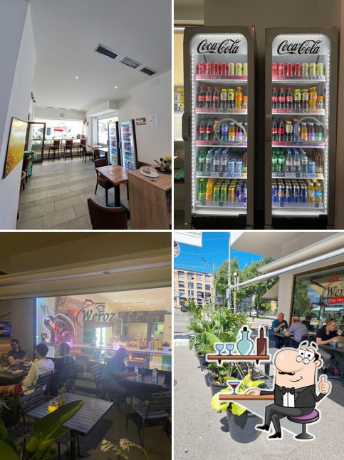Gli interni di Weroz Imbiss Café
