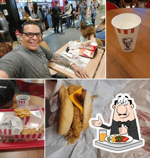 Comida em KFC