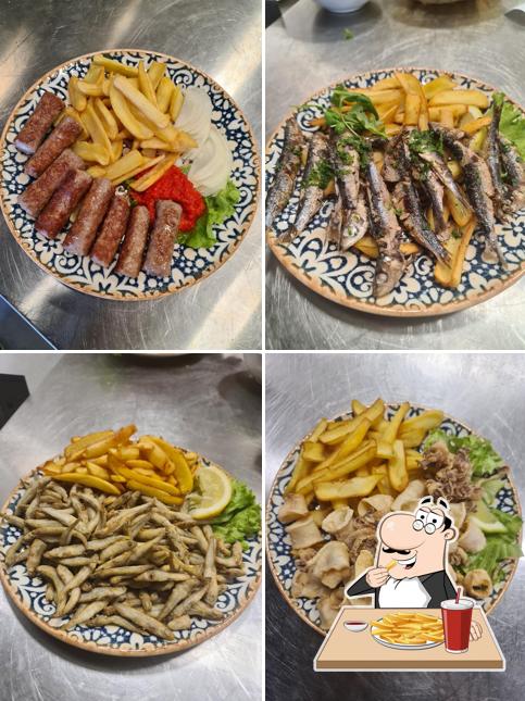 Patatine fritte al Okrepčevalnica punta, Ljumni Vatovci s.p