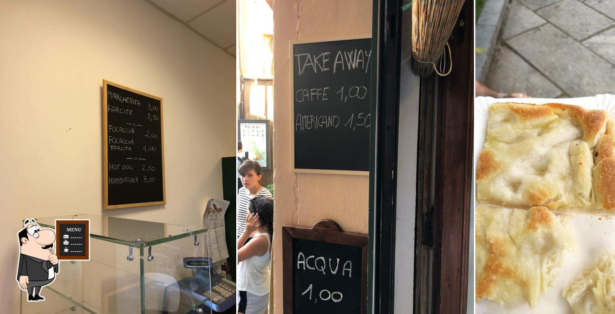 Leggi le specialità del giorno sulla lavagna