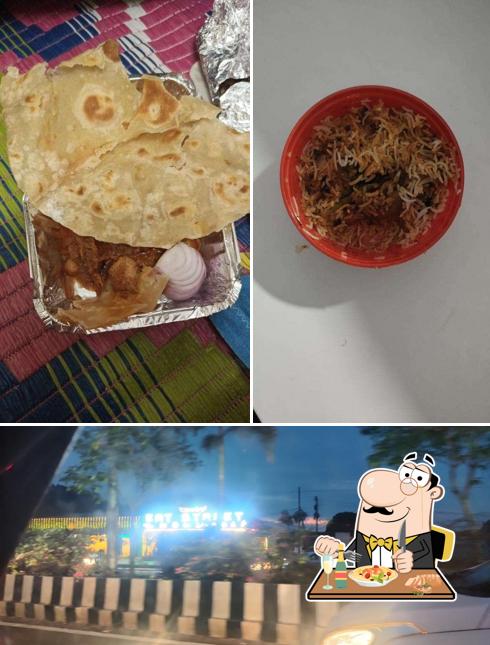 The picture of food and exterior at VARAHI EAT STREET