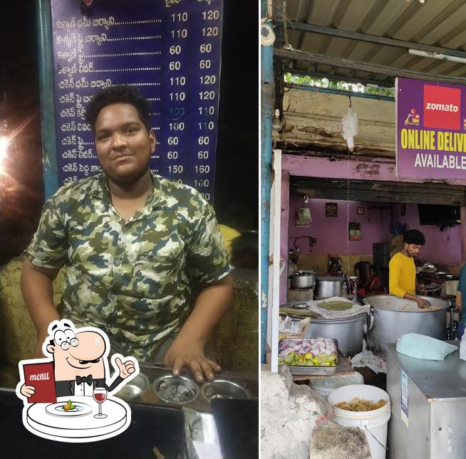 Food at Saleem Kalyani Point ( Biryani)