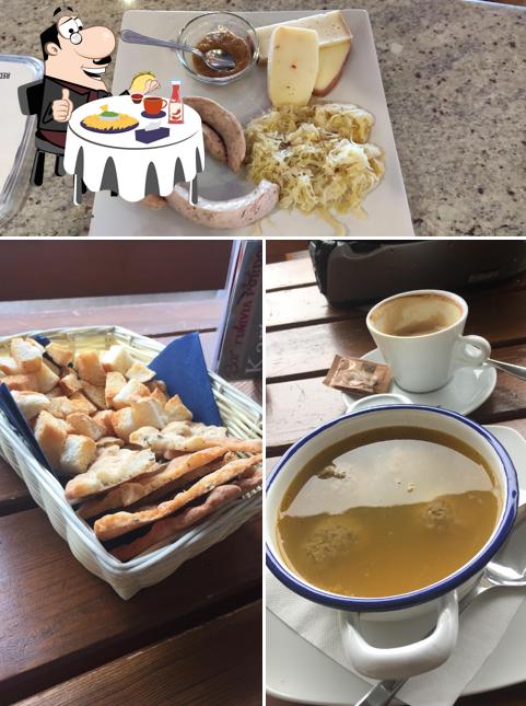 Piatto di formaggi al Bar Funivia