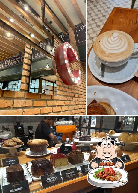 Comida em The American Coffee and Cake, Co