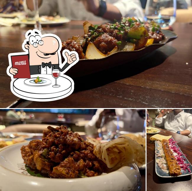 Food at Post Card Global Tapas Bar