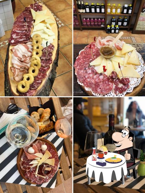 Piatto di formaggi al Enoteca Manzo-Campagnuolo