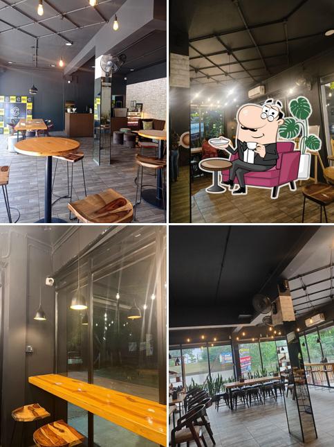 Check out how Bunkers Beans Cafe looks inside