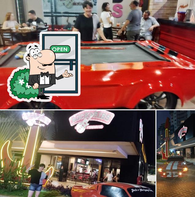 Veja imagens do exterior do Rock & Ribs Olímpia