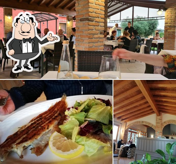 Gli interni di Ristorante alla Coccia Volante