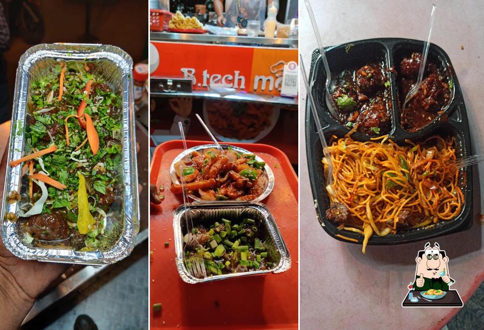 Food at B.tech Momo Wala Noida