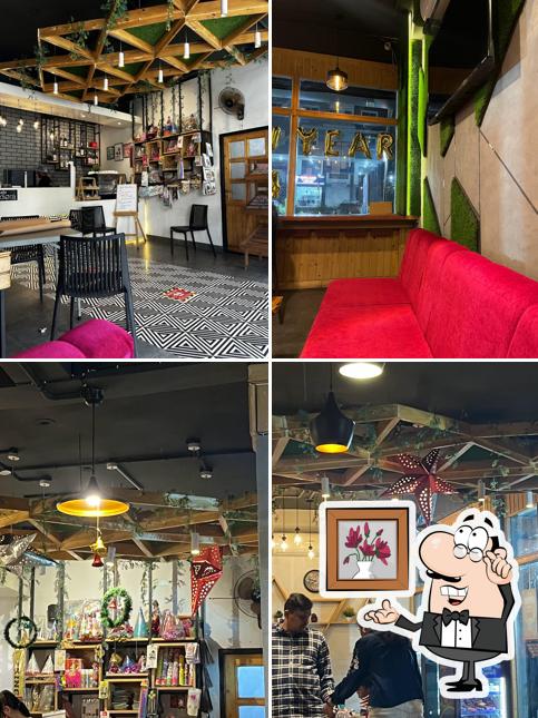 The interior of Café Nadora