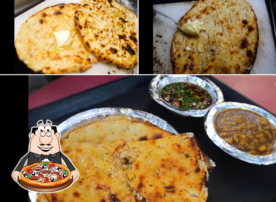 Pick pizza at Masala Junction
