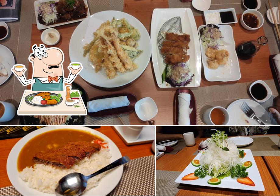 Food at Oyama Japanese Restaurant