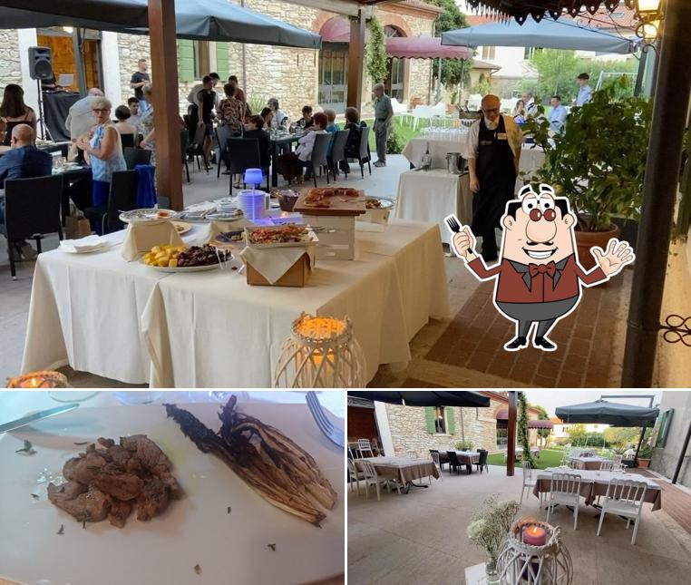 Cibo al Ristorante Villa Arazzi