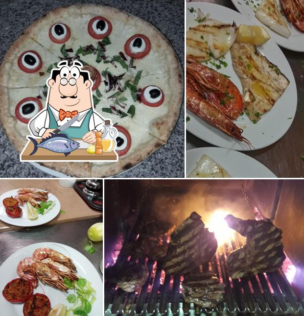 Salmone grigliato al Pizzeria & Braceria Carpe-diem