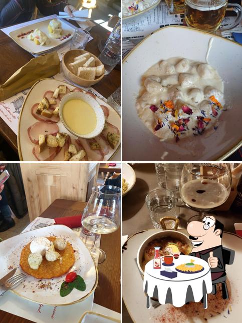 Piatto di formaggi al Sans Souci / Birreria Brasserie