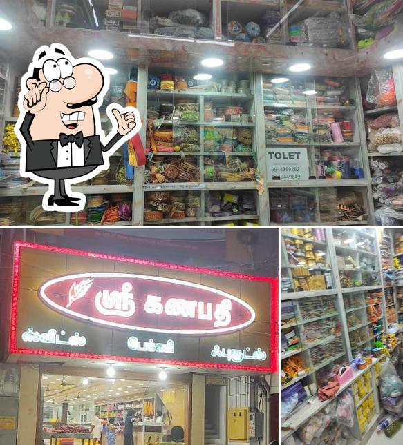 The interior of Sri Ganapathy Sweets, Bakery & Fruits