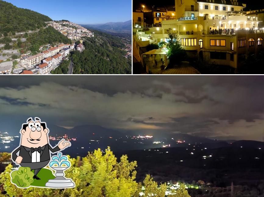 Puoi goderti l'aria fresca dal dehors di Hotel Sette e Mezzo